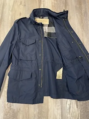 Burberry Brit Nylon Windbreaker Size L • $299.99