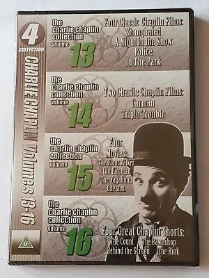 £2.70 • Buy Charlie Chaplin Collection DVD Volumes 13-16 **New & Sealed**
