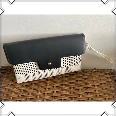 Perforated Clutch W Additional Shoulder Strap • $48