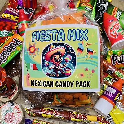 Mexican FIESTA Candy Mix (1 LB BAG) Variety Spicy Tangy Dulces Piñata Vero • $14.99