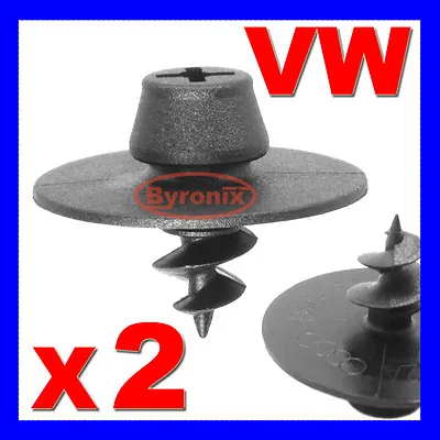 Vw Mk4 Golf Bora New Beetle Floor Mat Carpet Screw In Clips Fasteners Fixing • $4.29