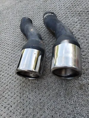 Mini Cooper S R57 Exhaust Tip Tail Pipe Set Of 2 Oem Used 3 Inch Double Wall • $49.95