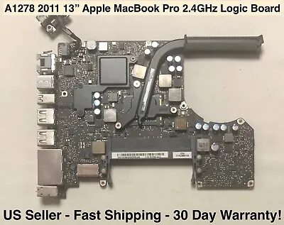 Apple Macbook Pro A1278 13  2011 Logic Board 2.4GHz Core I5 MD313LL/A 820-2936-B • $169.99