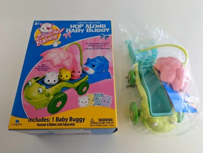 Zhu Zhu Babies Hop Along Baby Buggy Frog New Unused   • £8.96