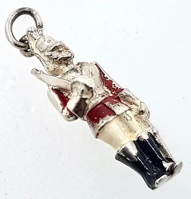 £28.44 • Buy 925 Sterling Silver Enamelled Soldier Charm