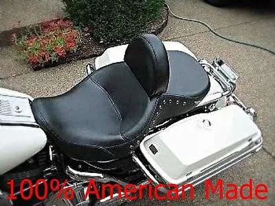 Harley Davidson Motorcycle Drivers Backrest Kit For Use With Low Profile Seat • $70.87