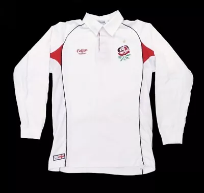 Cotton Traders England Rugby Union Shirt - Size Small • £25