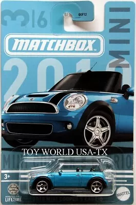 2024 Matchbox Mini Cooper Series #03 2010 Mini Cooper S Cabrio • $2.50