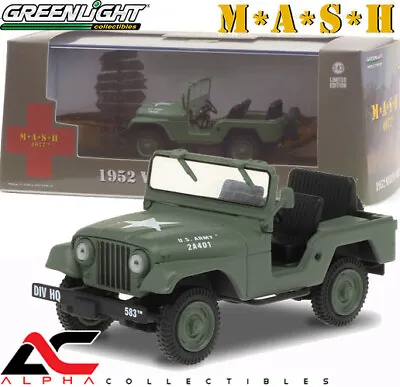 Greenlight 86590 1:43 1952 Willys M38 A1 (mash) • $20.95