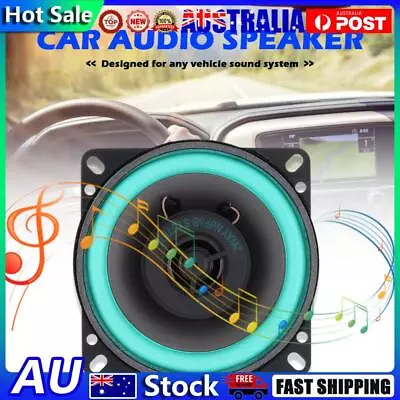 4 Inch 2 Way 100W Car Audio HiFi Coaxial Speaker Auto Stereo Loudspeaker VO-402 • $13.20
