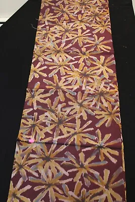 F-045 Antique Silk Meisen Kimono Fabric - Blossom - 15  X 47  • $14.99