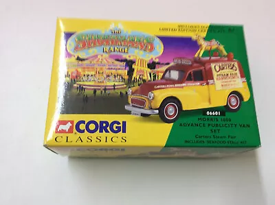 Nib Corgi Showman's Range Morris 1000 Publicity Van Carter's Steam Fair 06601 • $23.99