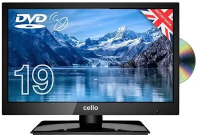 19  HD Ready LED TV With DVD Player Freeview HD & Satellite - C1920FS • £187.09
