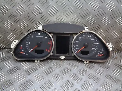 2006 AUDI A6 2.0 TDI TDV S Line 4DR C6 BRE MANUAL INSTRUMENT CLUSTER 5550007301 • $36.98