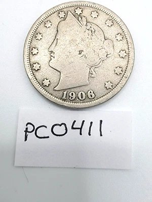 $1.99 • Buy 1906 Liberty V-Nickel You Grade It!
