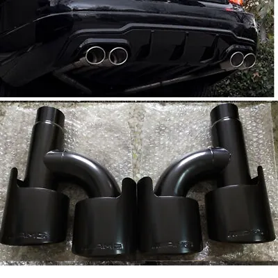 C63 E63 Exhaust Muffler End Tips AMG For C300 Mercedes Benz W204 W211 C-Class • $152.99