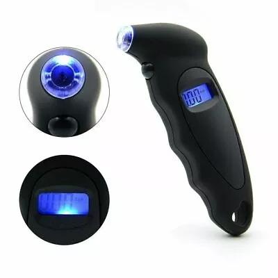 Digital Tire Air Pressure Gauge Meter Tester Bike Car / Truck LCD Display √ • $5.99