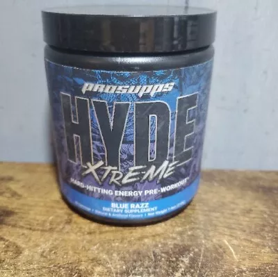 Hyde Xtreme Hard-Hitting Energy Pre Workout Blue Razz 7.4 Oz (210 G) • $22.80