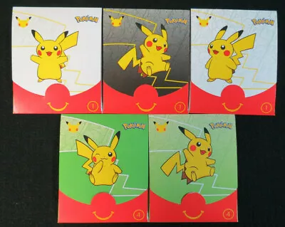 $1 • Buy 2021 McDonalds Pokemon 25th Anniversary Promo Pack Art - Choose Your Artwork!!
