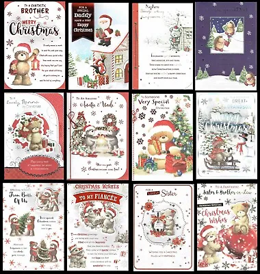 Large Quality Christmas Card ~ Something For Everyone ~ Family And Friends • £2.45