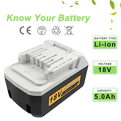 18V 5.0Ah Battery For Makita  G-Series BL1811G BL1813G BL1830G BL1840G 195608-4 • £39.89