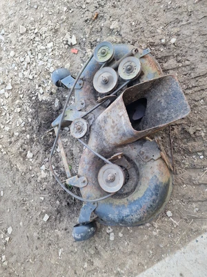 £350 • Buy Husqvarna Cth171 Cth 171 Ride On Lawn Mower Cutting Deck Shell Centre Discharge