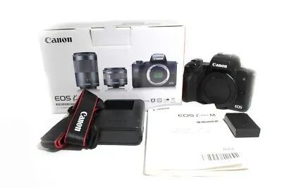 Canon EOS Kiss M ( M50 ) Digital Camera (Body Only) - Black **EXCELLENT** • $652.30