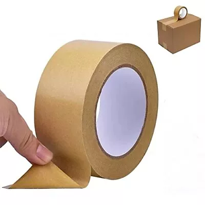 Packing Packaging Brown Kraft Paper Gummed Tape For Maskingmovingshipping Carton • $11.55