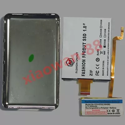 For IPod Classic & Video 256GB 1.8“ CE SSD + Case + Battery For MK1634GAL Repair • $128.99