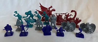 Lot Of 19 Vintage 1993 Dragon Strike Miniature Figures Replacement Pieces • $23