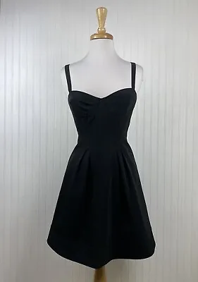 Z Spoke Jac Posen Women's Little Black Fit And Flare Sleeveless Dress Sz 6 • $29.99