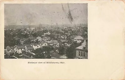 Middletown OH Ohio Aerial Birdseye View Vintage Postcard • $6.39