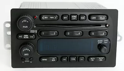 2005-2009 GMC Chevy Truck Van Radio AM FM 6 Disc CD Player Part Number 15234935 • $305