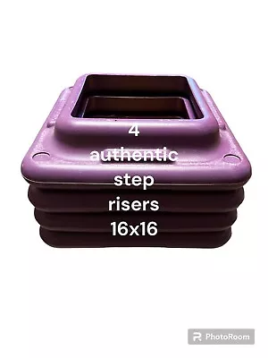 Aerobic Step Risers Set Includes 4 • $20