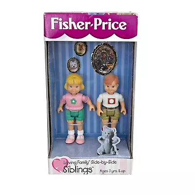 Fisher Price Loving Family Side-By-Side Siblings Vintage 99' NIB • $28.99