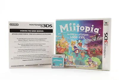 Miitopia (Nintendo 3DS 2017) - CIB (8370) • $31.99