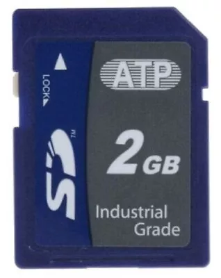 ATP SD CARD 2GB Class-6 Industrial Grade SLC Nand -40 To +85°C • $144.95