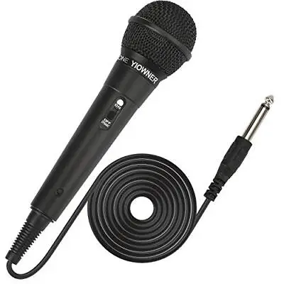 Microfono Profesional Dinamico De Mano Con Cable Para Fiestas Karaoke • $15.30