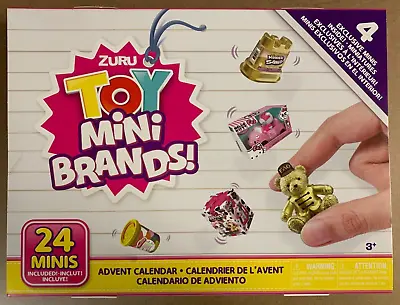 Zuru - Toy Mini Brands - Advent Calendar - Brand New Sealed Box • $25.49
