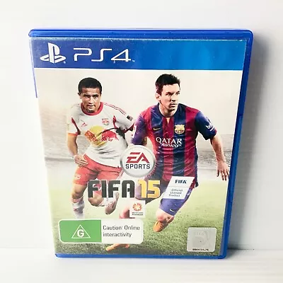 FIFA 15 - PS4 - Tested & Working - Free Postage • $4.88