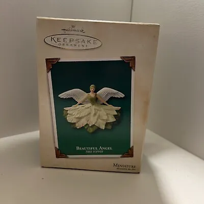 Hallmark Keepsake Ornament Beautiful Angel Tree Topper 2003 Miniature Porcelain • $9.99