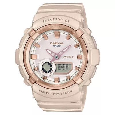 CASIO BABY-G BGA-280BA-4AJF Beige X Pink Kawaii Women's Watch New In Box • $164.95