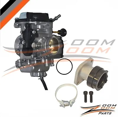 Carburetor Intake For Yamaha Bear Tracker 250 YFM 250 Yfm250 Atv Quad 1999-2004 • $50.95