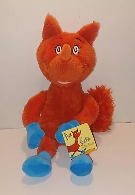 Kohls Cares Dr Suess Fox In Socks Stuffed Plush 14  With Tags • $7.99