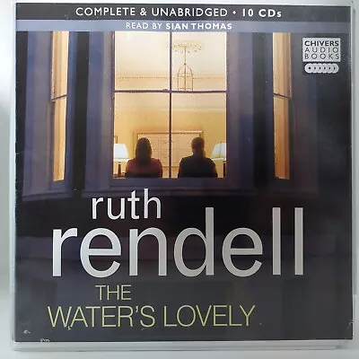 Audio Book - Ruth Rendell - The Water's Lovely  - 10CDs Unabridged Talking Book  • £7