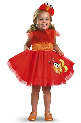 Sesame Street Frilly Elmo Toddler/Child Costume • $25.39