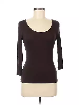 Versona Women Brown 3/4 Sleeve T-Shirt M • $14.74