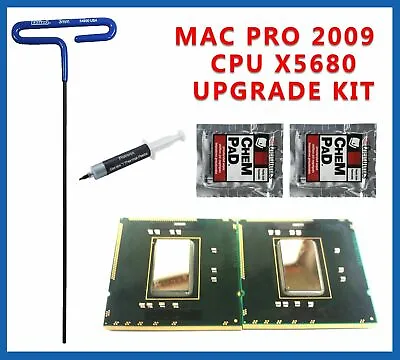 Mac Pro 2009 41 Processor Upgrade Kit 12-Core 3.33GHz Xeon X5680 SLBV5 Delidded • $144.95