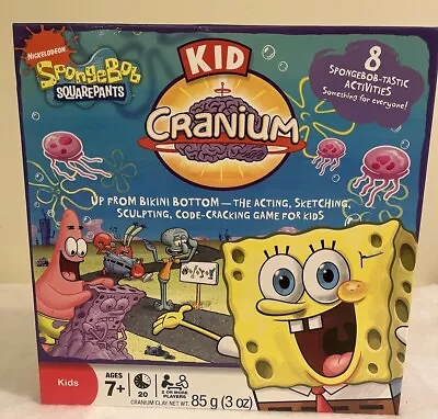 Kid Cranium Nickelodeon Spongebob Squarepants Hasbro Board Game Complete • $15.99