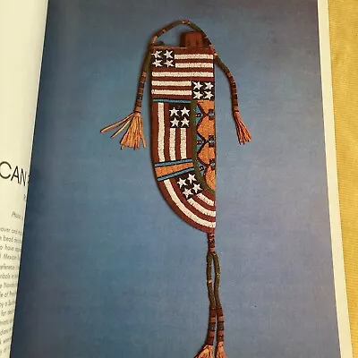 Native  US Flag Art; Larry Golsh Turquoise; American Indian Art Spring 1976 • $14.95